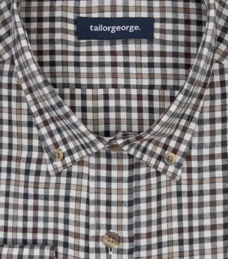 Chemise en flanelle légère et douce