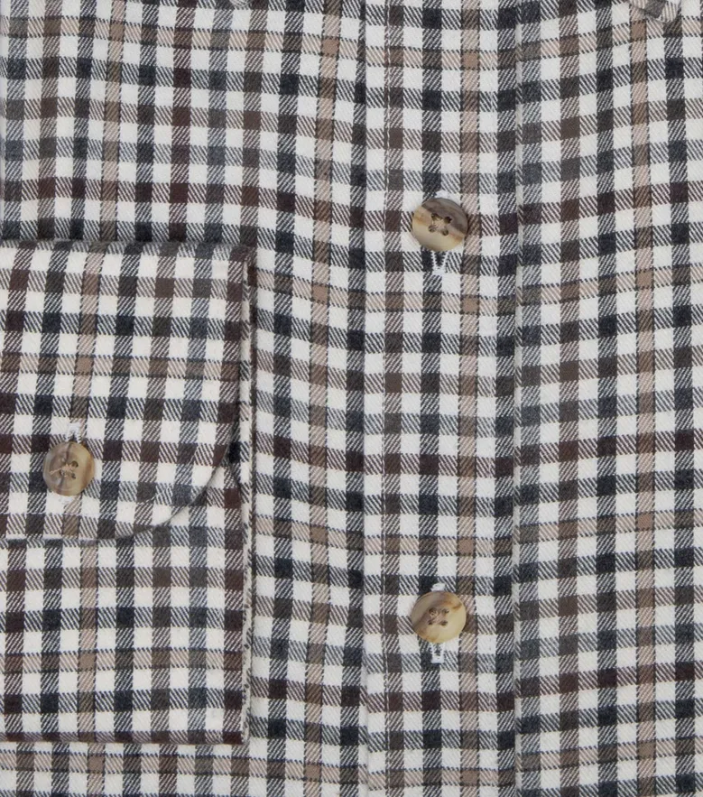 Chemise en flanelle légère et douce