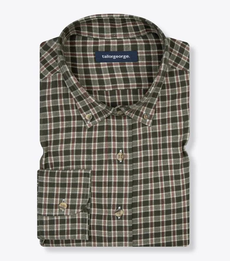 Chemise en flanelle légère et douce