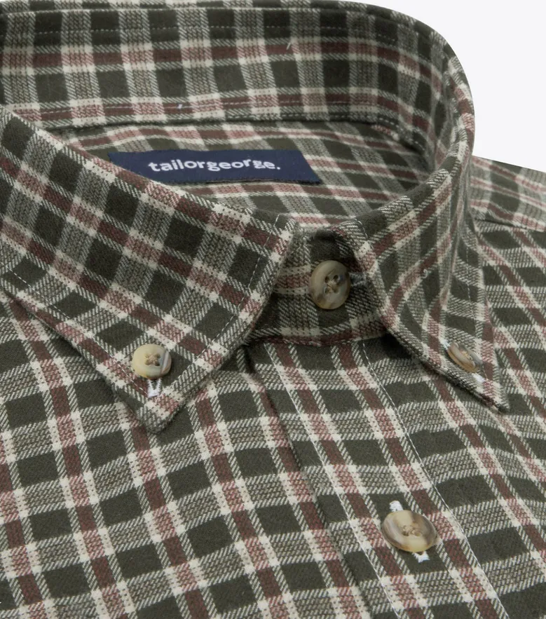 Chemise en flanelle légère et douce