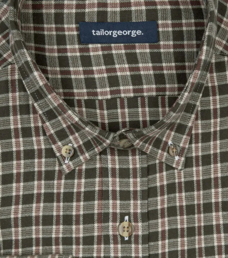 Chemise en flanelle légère et douce