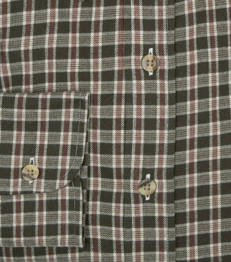 Chemise en flanelle légère et douce