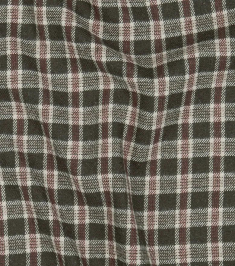 Chemise en flanelle légère et douce