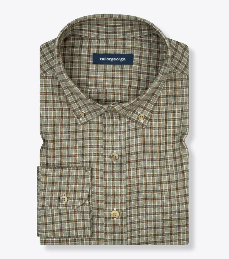 Chemise en flanelle légère et douce