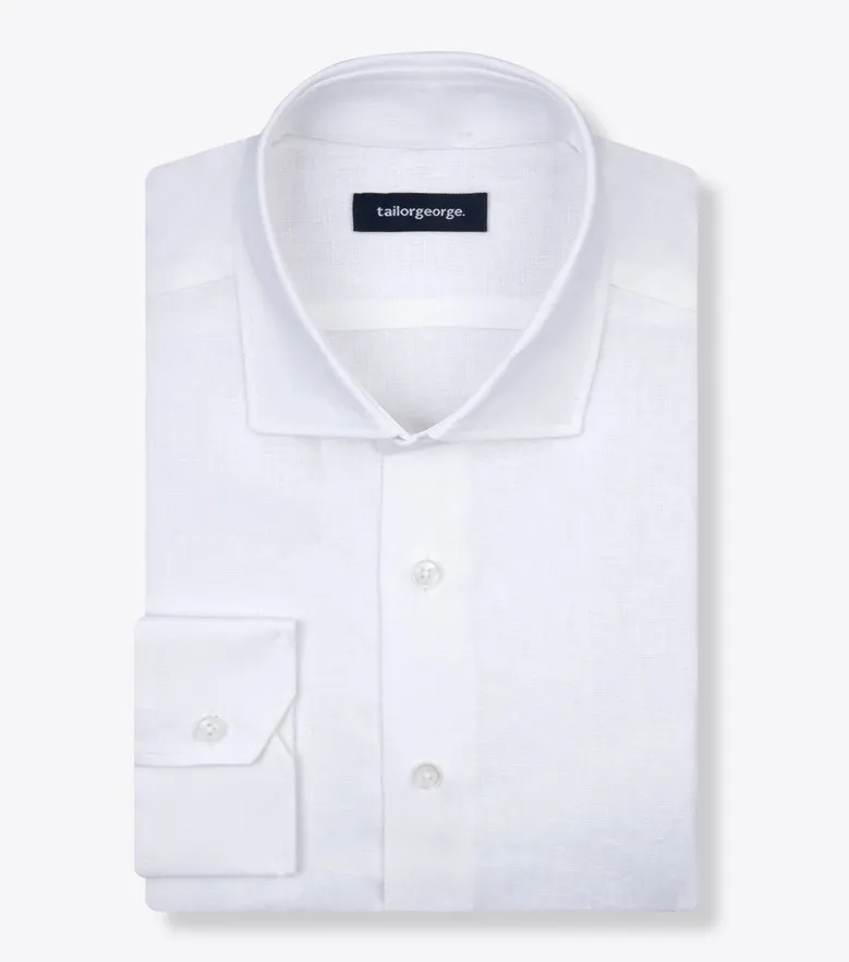 Chemise en lin épais et résistant
