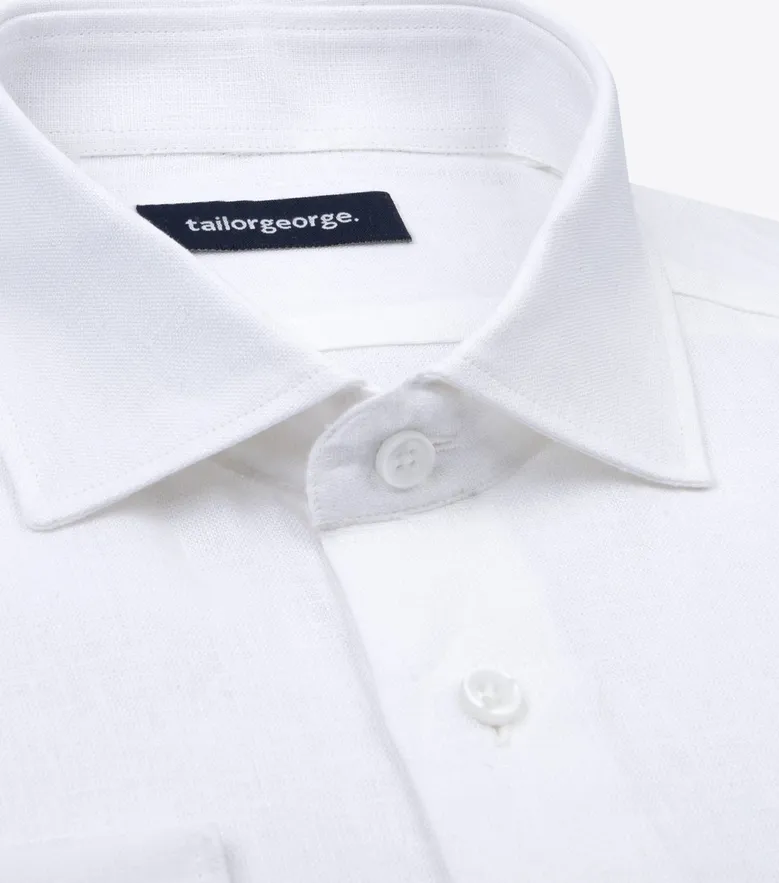 Chemise en lin épais et résistant