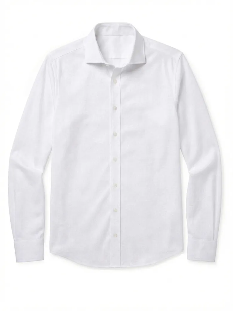 Chemise en lin épais et résistant