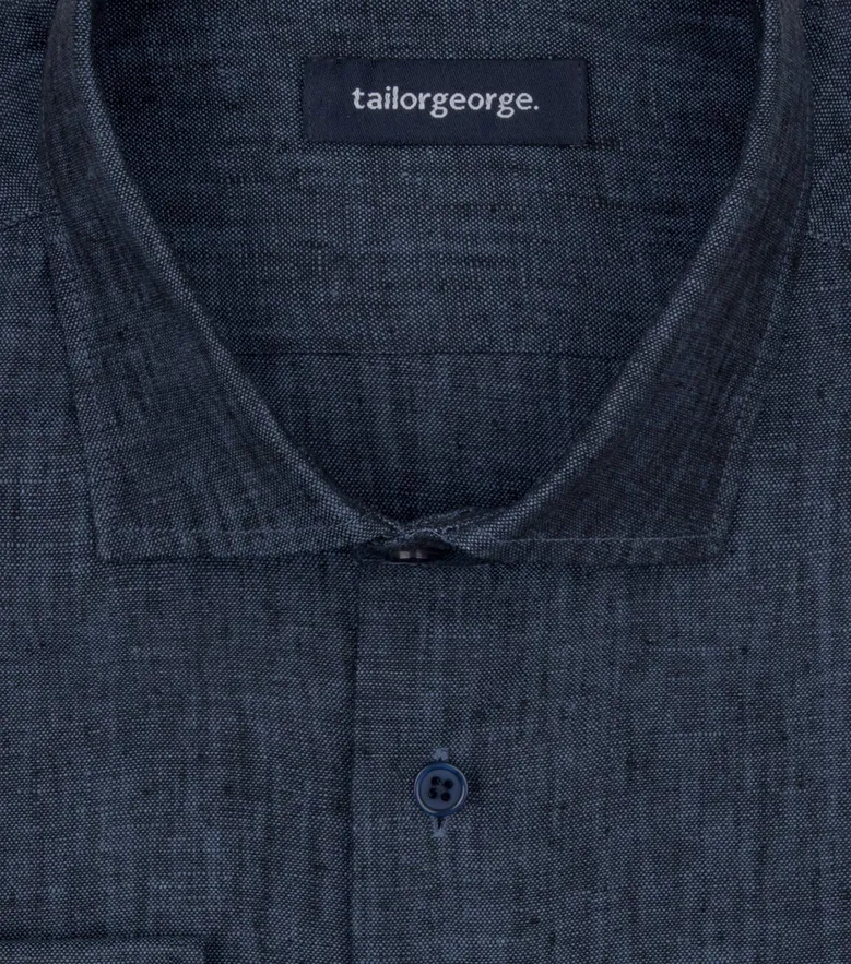 Chemise en lin épais et résistant