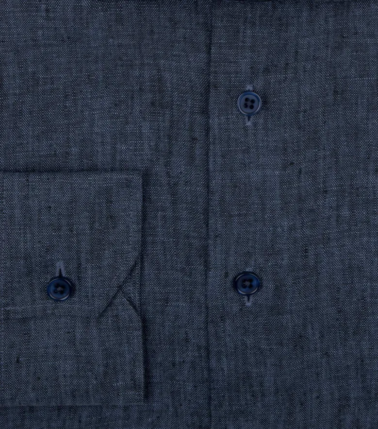Chemise en lin épais et résistant