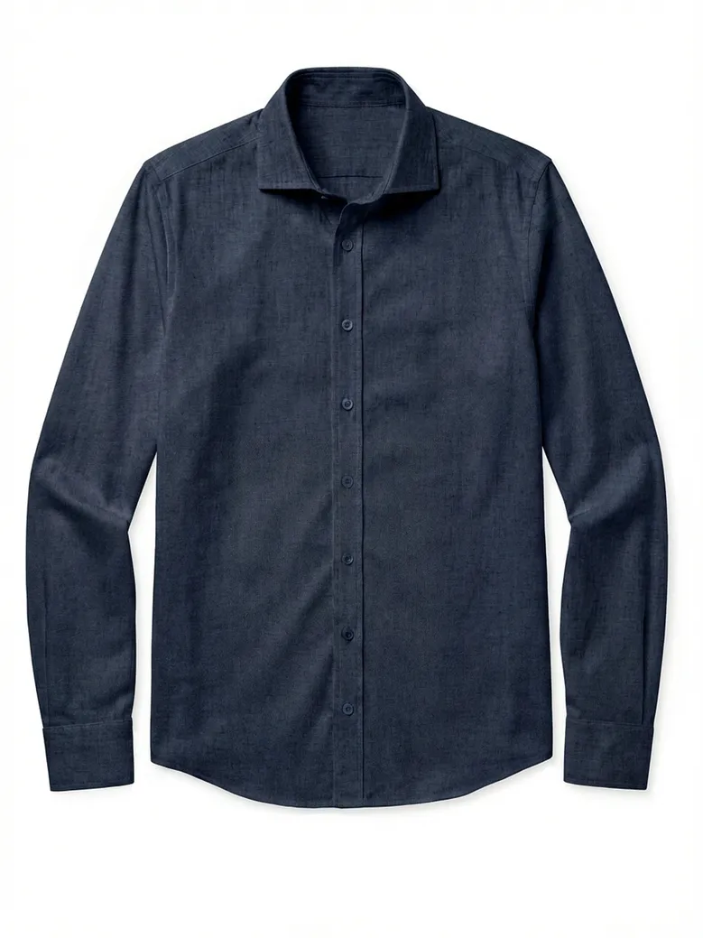 Chemise en lin épais et résistant