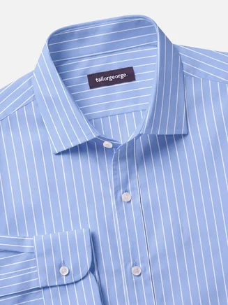 Chemise en popeline facile à repasser