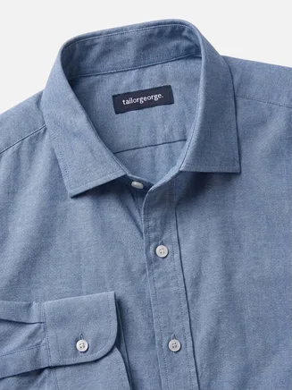 Chemise en chambray