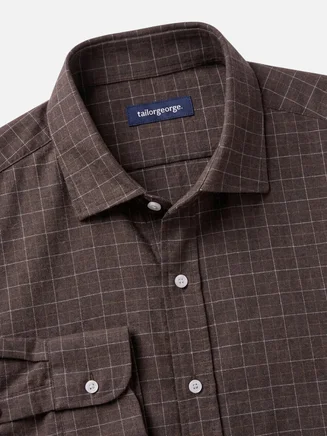 Chemise en flanelle légère et douce