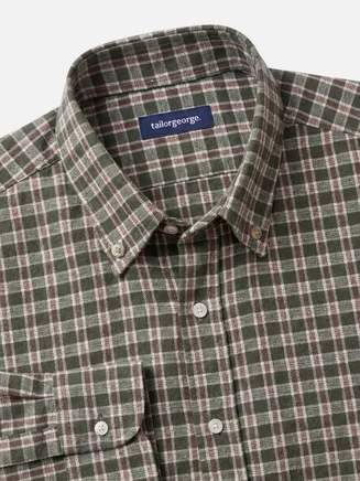 Chemise en flanelle légère et douce