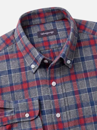 Chemise en flanelle légère et douce
